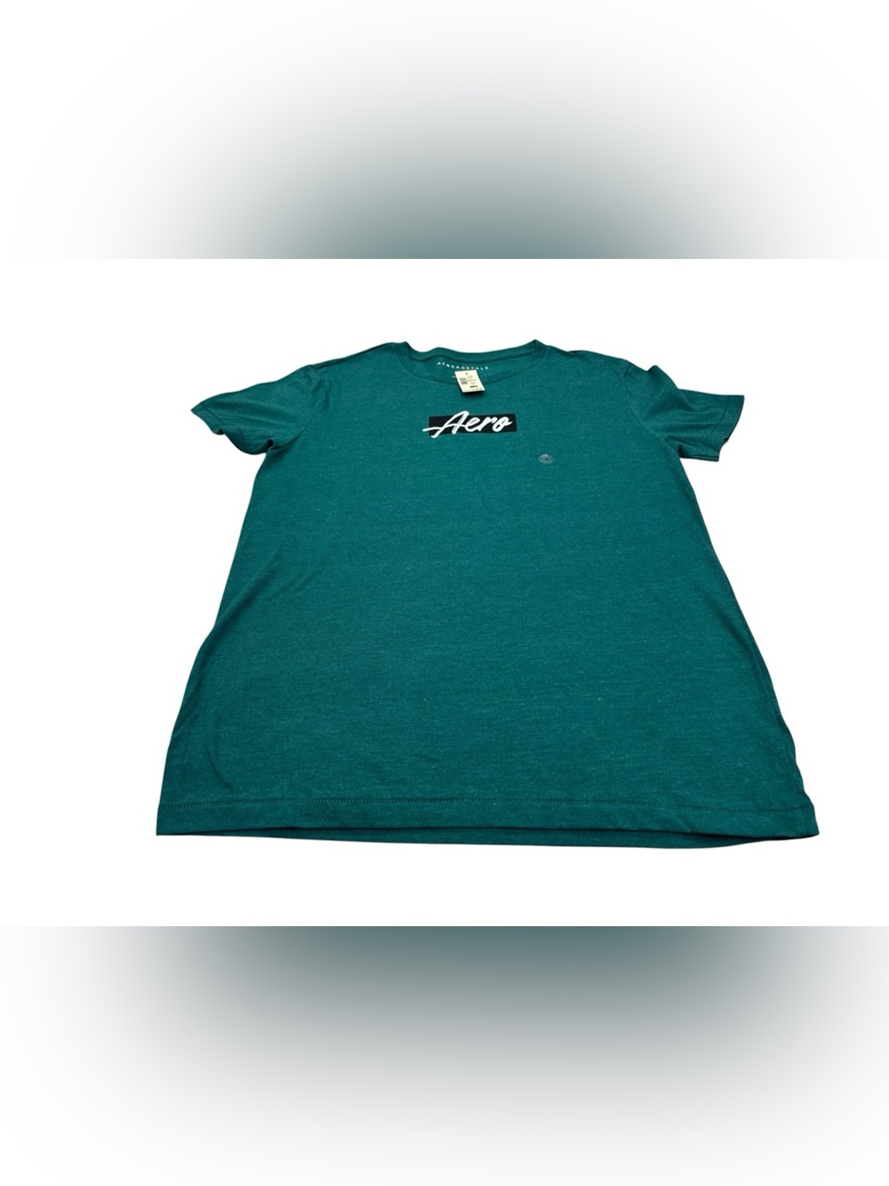 NWT Men's AERO Teal Crew Neck T-Shirt